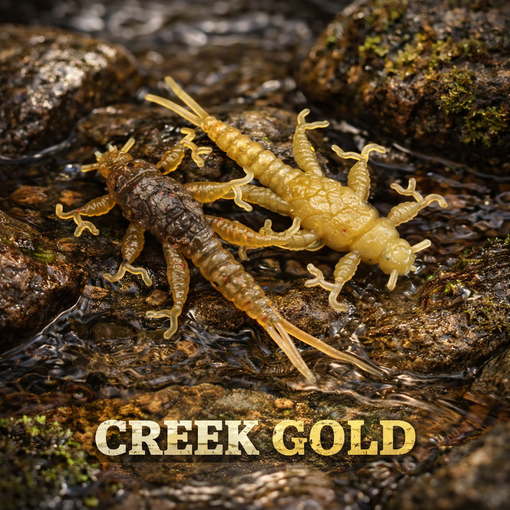 1.5" Inch Stonefly Larvae "The Morelkin"