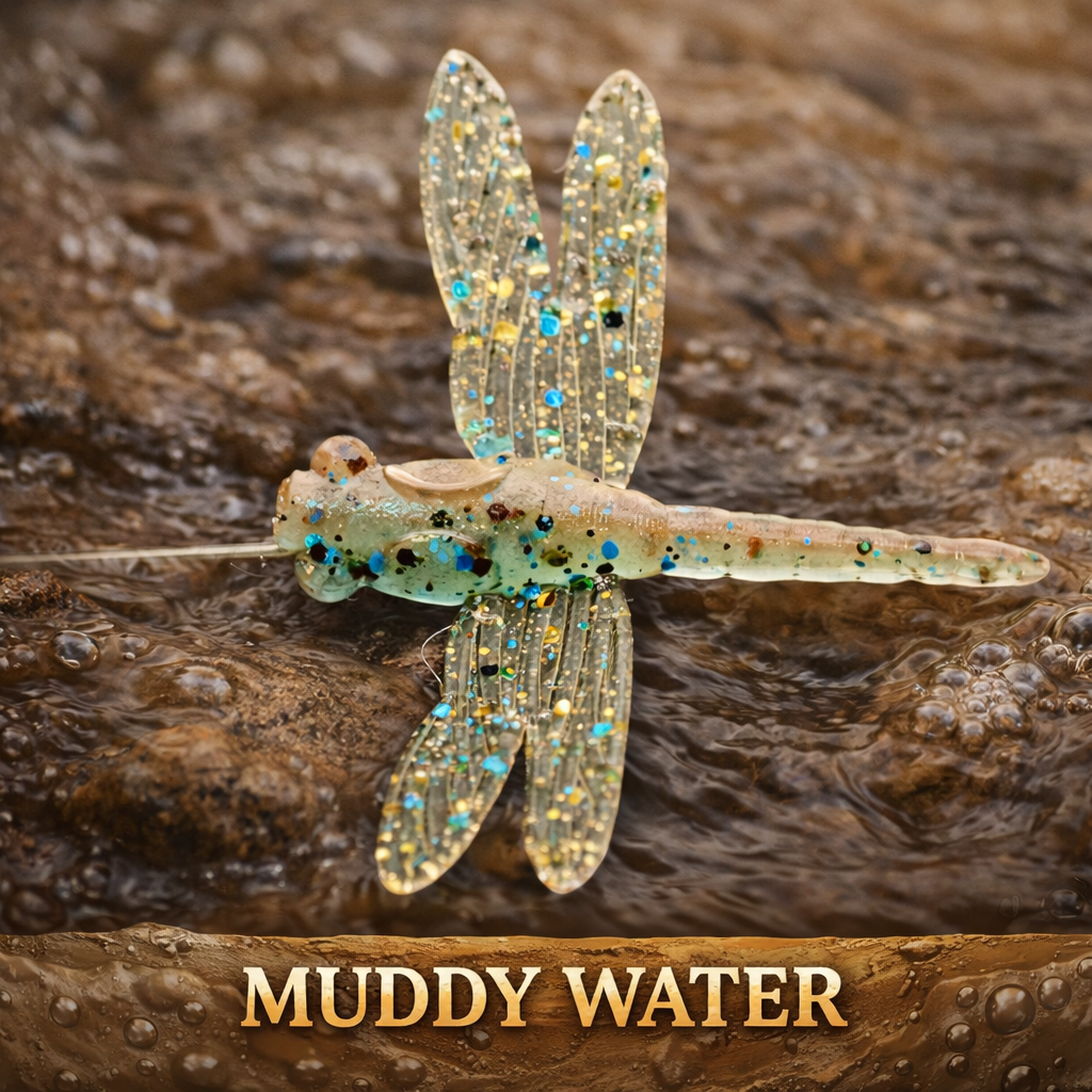 dragonfly fishing lure for sale 1" Floating Dragonfly "The Skeeter Hawk" 6 Per Pack – Creek Life Lure Co