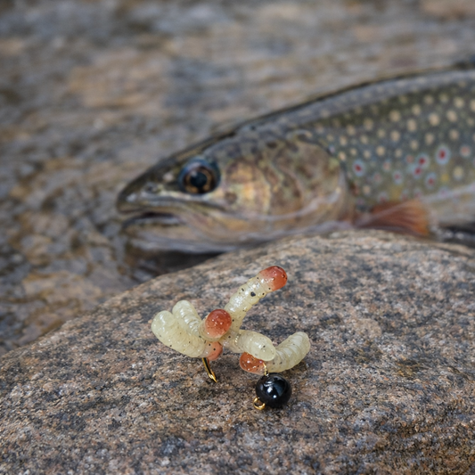 0.5" Realistic Maggot "The Apple Maggot" (20 Pack)