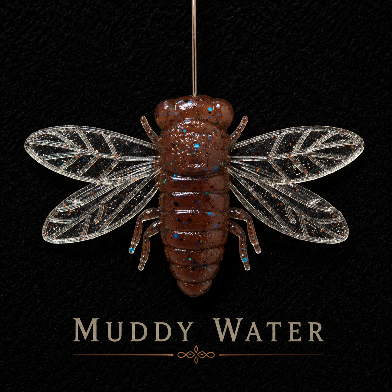 Sycamore Singer 1.5"x 2" |  1/8 oz | Floating Cicada | 3 Per Pack
