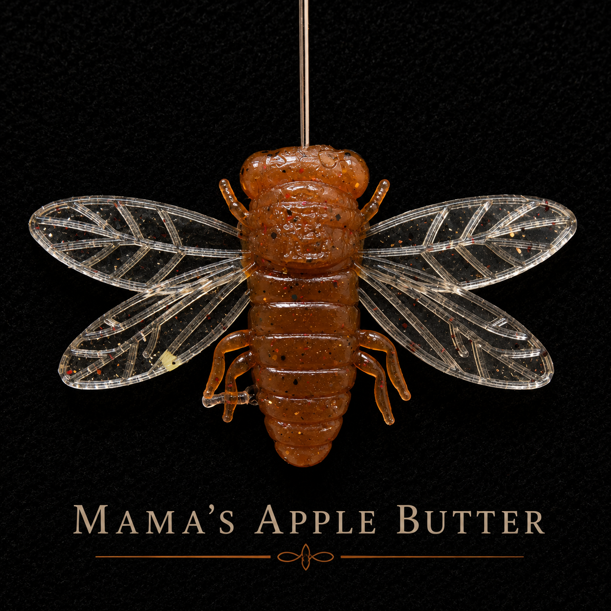 Sycamore Singer 1.5"x 2" |  1/8 oz | Floating Cicada | 3 Per Pack
