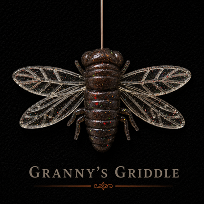 Sycamore Singer 1.5"x 2" |  1/8 oz | Floating Cicada | 3 Per Pack