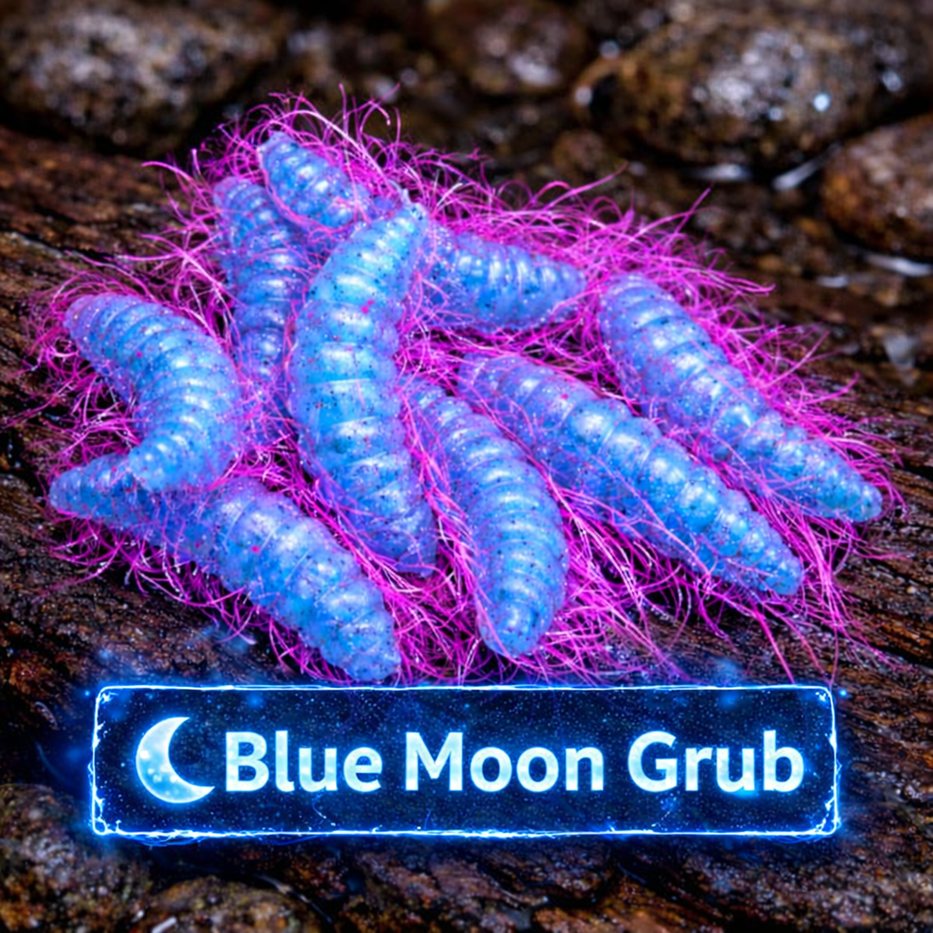 1" Hairy Waxworm "The Fuzz Grub"