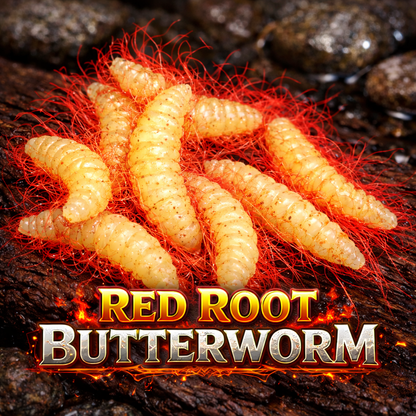 1" Hairy Waxworm "The Fuzz Grub"