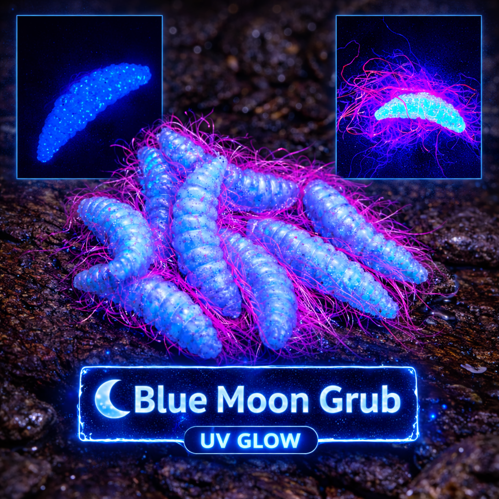 1" Hairy Waxworm "The Fuzz Grub"