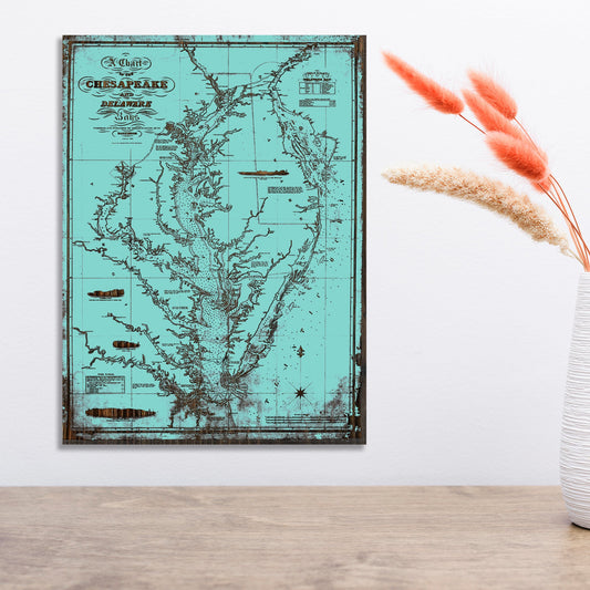 1840 Chesapeake and Delaware Bays