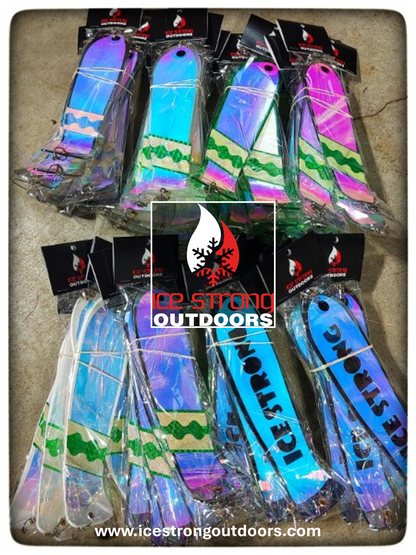 Ice Strong Outdoors - The Special Series! Pick your Flasher and Pick your Special Tape!