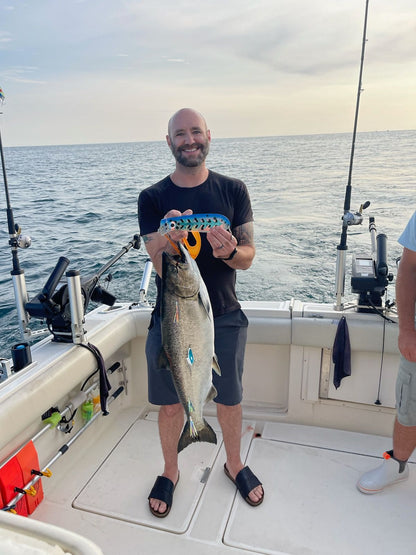 END OF SEASON SALE!    10" Glow Dual Fin Fishblade NOCTURNAL SERIES!