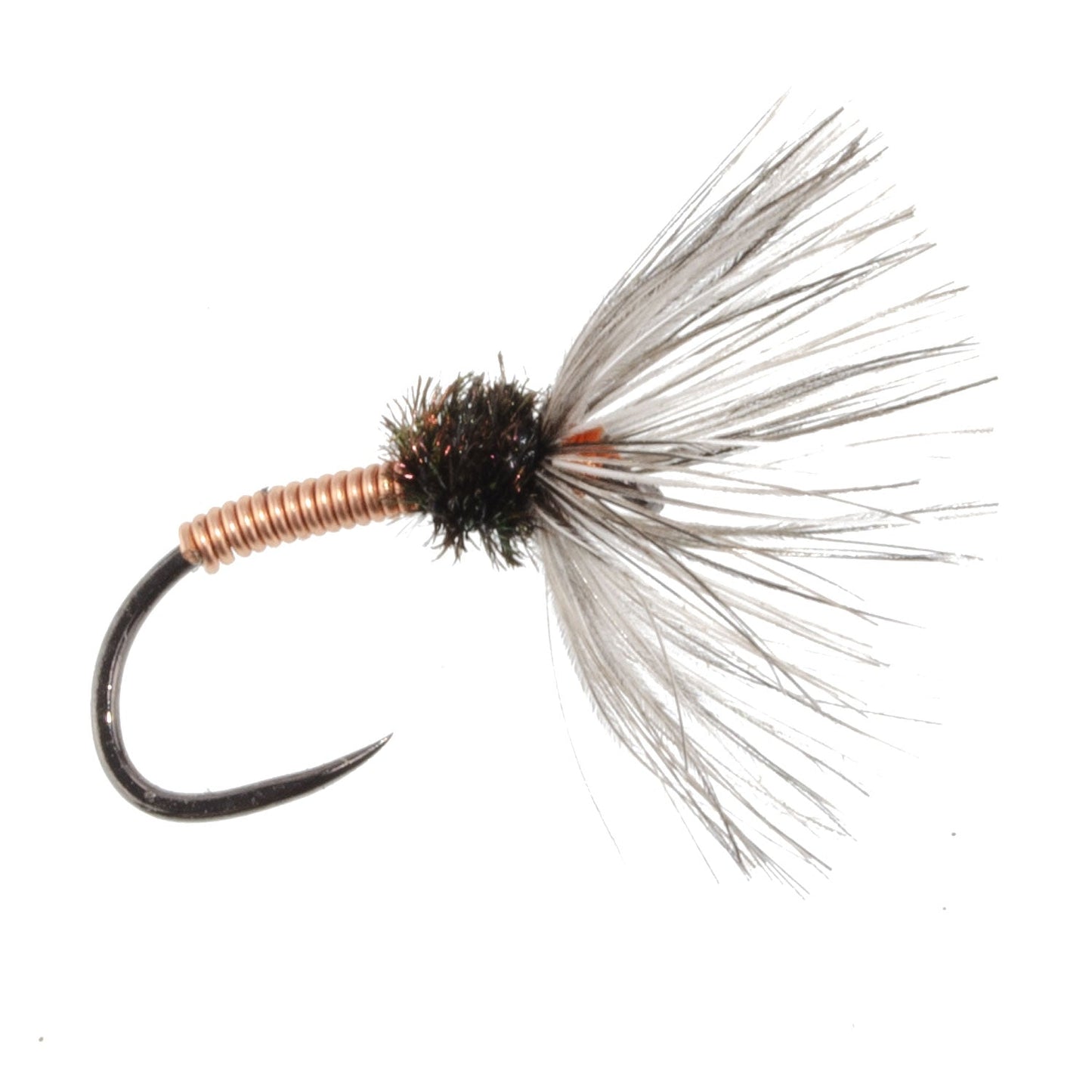 Copper Sakasa Kebari - 6 Tenkara Flies - Size 10