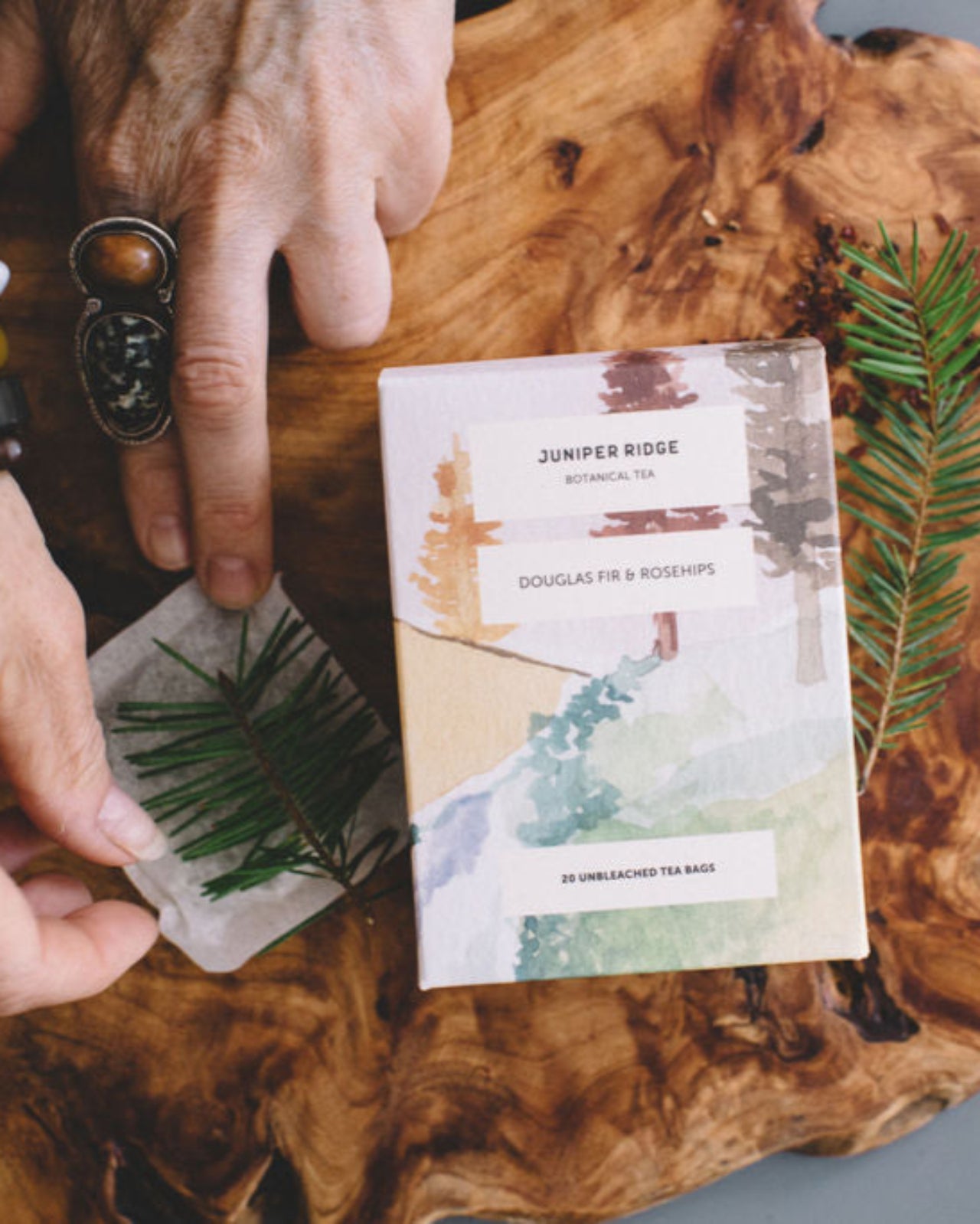 Douglas Fir + Rosehips Botanical Tea 3-Pack