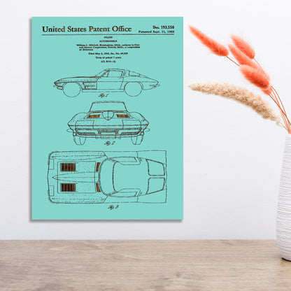1962 Corvette US Patent