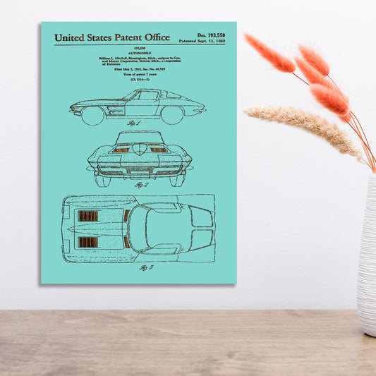 1962 Corvette US Patent