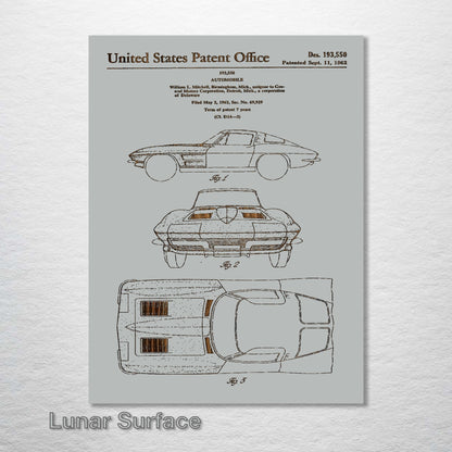 1962 Corvette US Patent