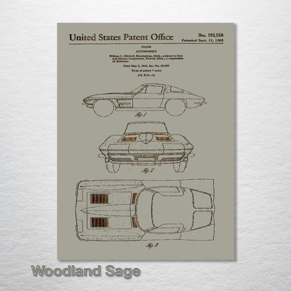 1962 Corvette US Patent