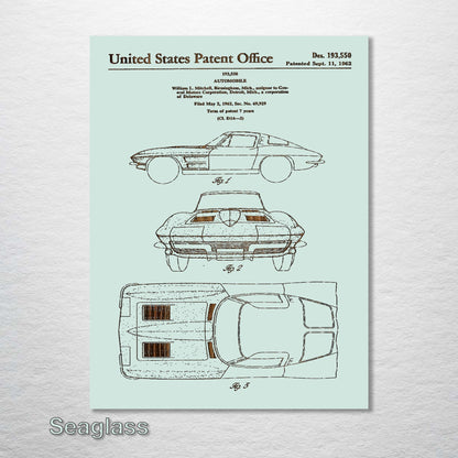 1962 Corvette US Patent