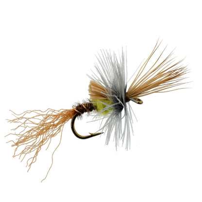Pale Morning Dun PMD Cripple Mayfly 12 Flies Hook Size 16