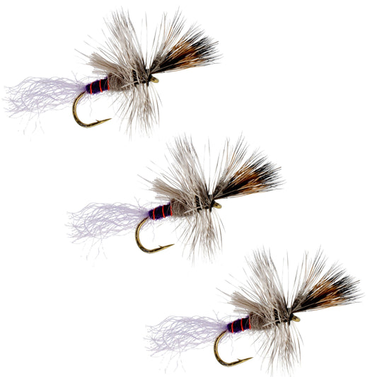 3 Pack Purple Haze Cripple Mayfly Hook Size 14