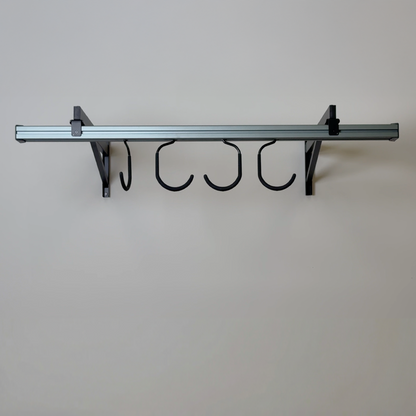 CycleSlide | Wall Mounted Bike Rack | 1 - 8 Bikes