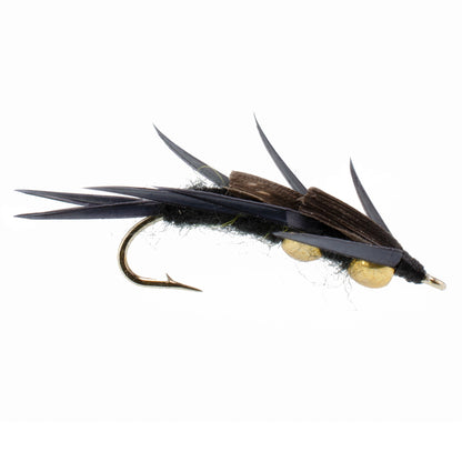 Trout Fly Assortment - Hopper Dropper Fly Fishing Rig Collection - 16 Flies