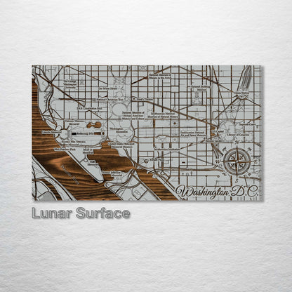 Washington, DC Downtown Map