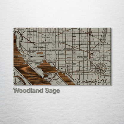 Washington, DC Downtown Map