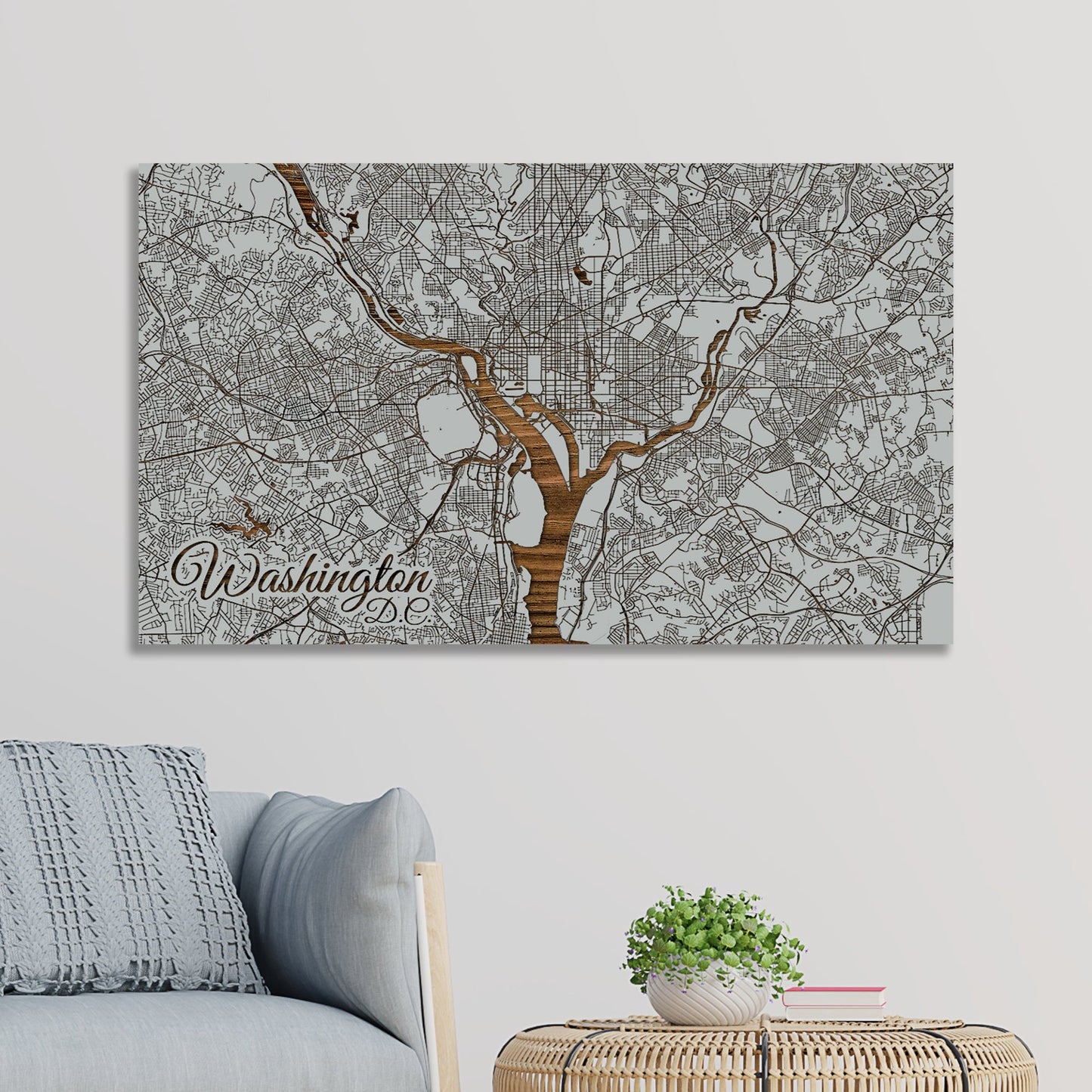 Washington, DC Street Map