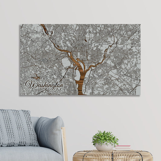 Washington, DC Street Map