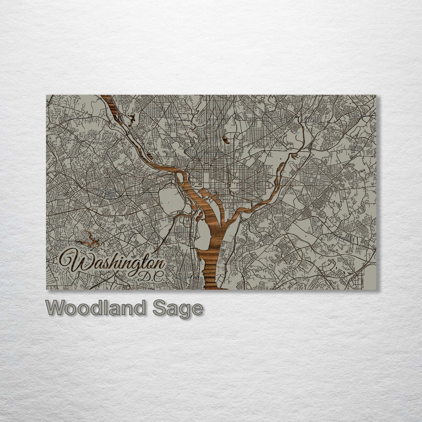 Washington, DC Street Map