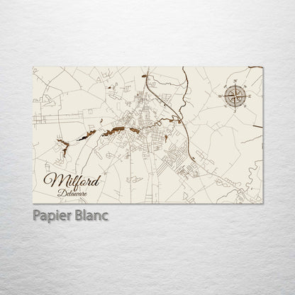 Milford, Delaware Street Map