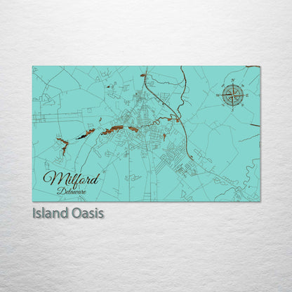 Milford, Delaware Street Map