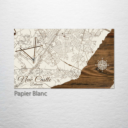 New Castle, Delaware Street Map