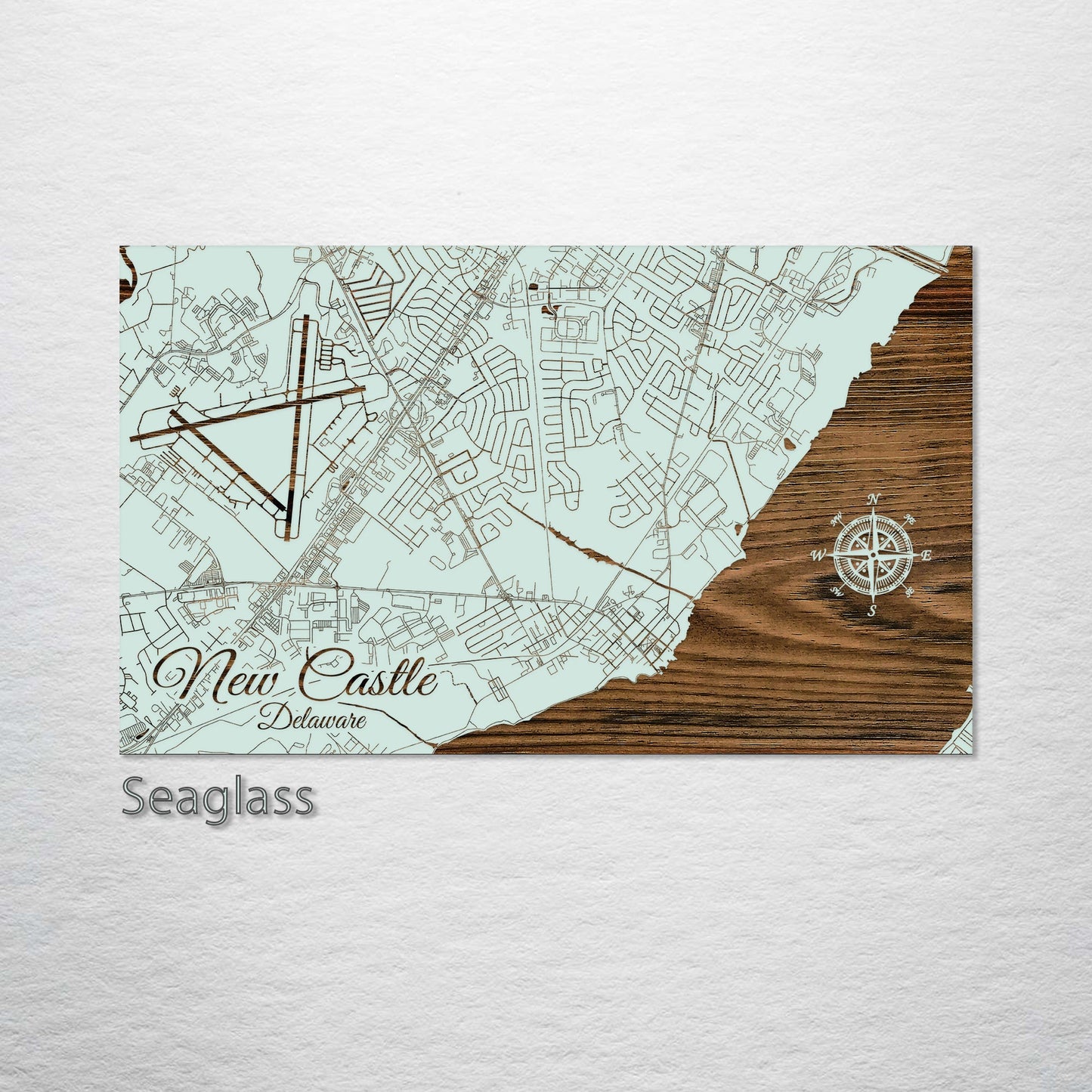 New Castle, Delaware Street Map