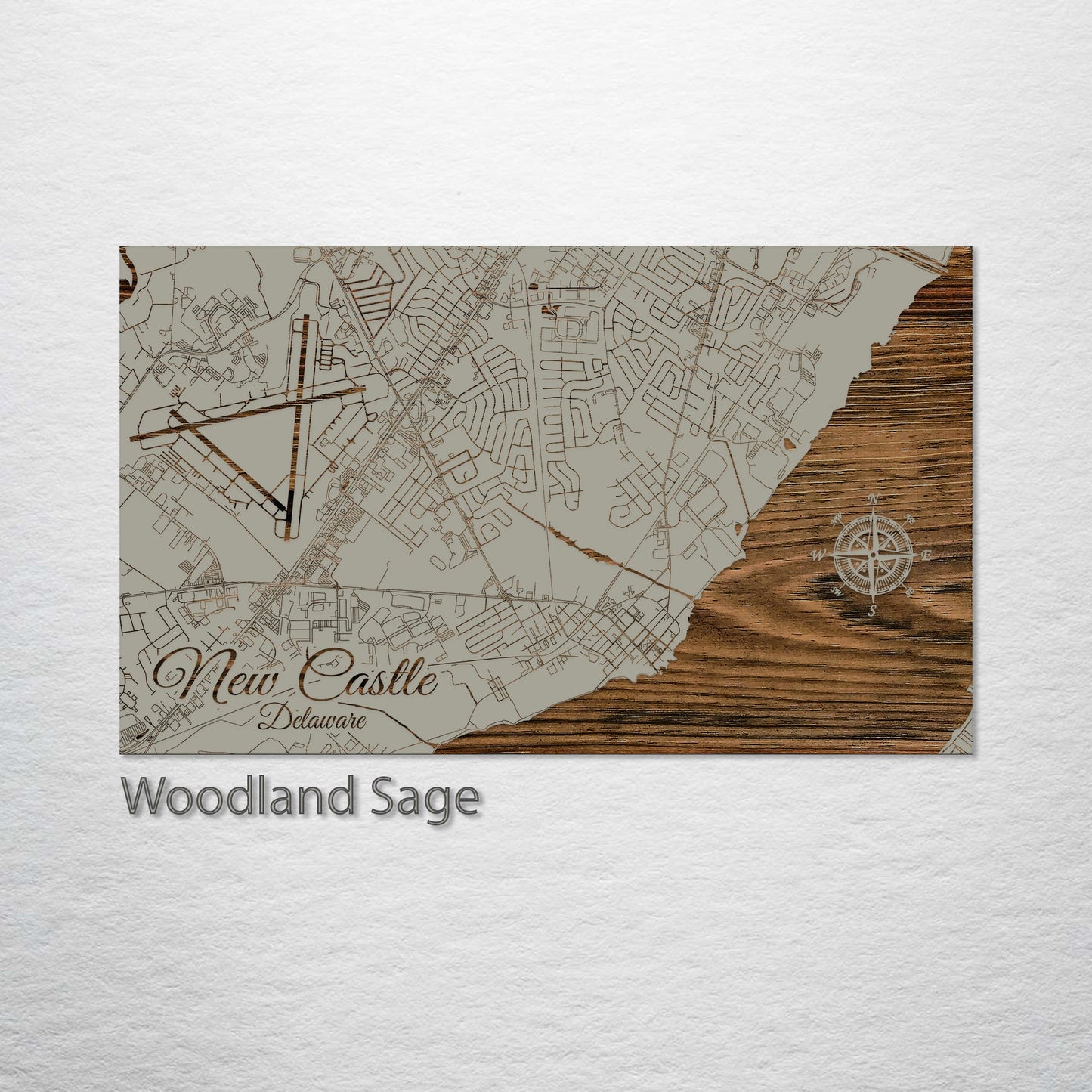 New Castle, Delaware Street Map