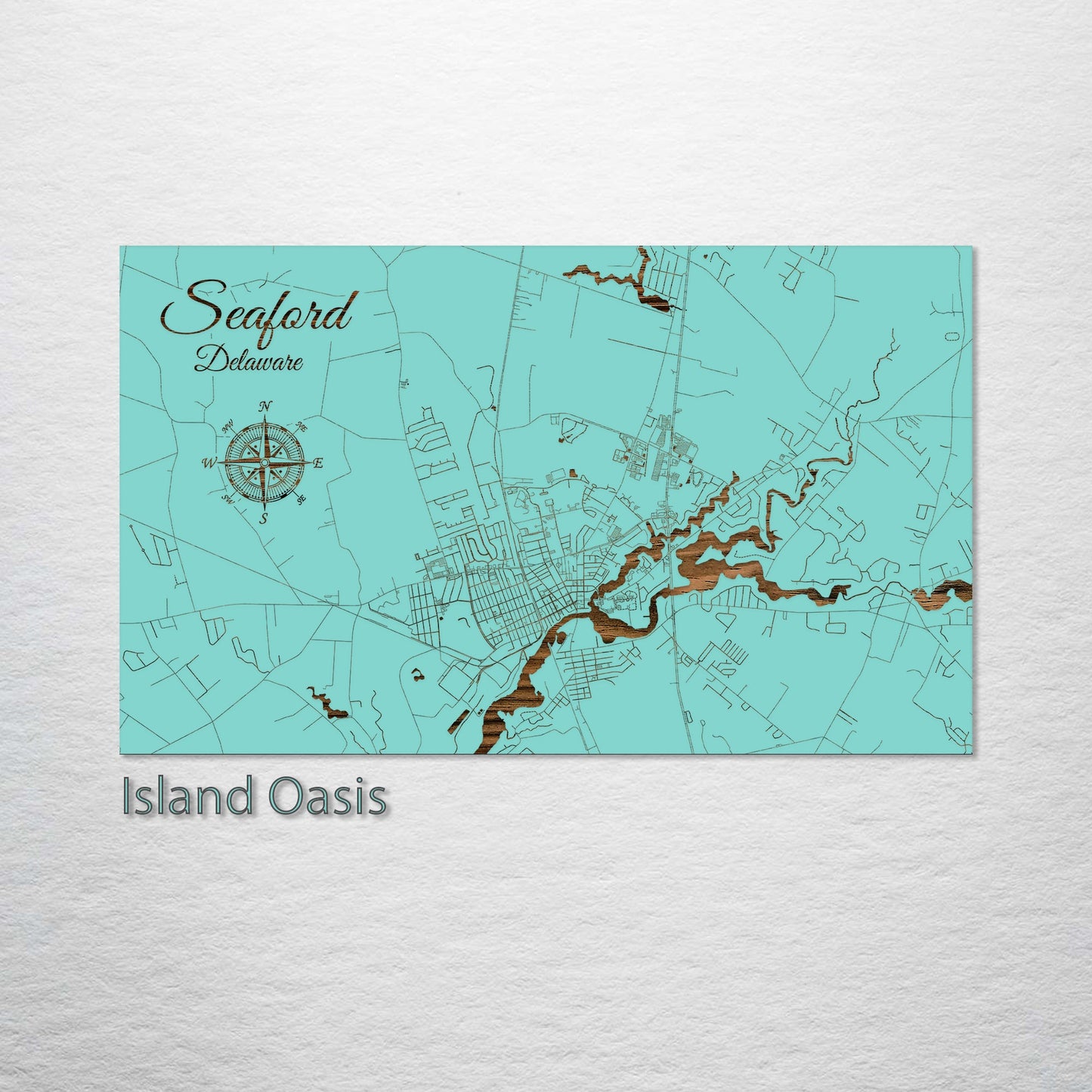 Seaford, Delaware Street Map