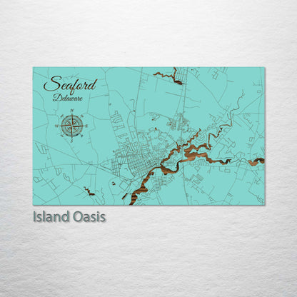 Seaford, Delaware Street Map