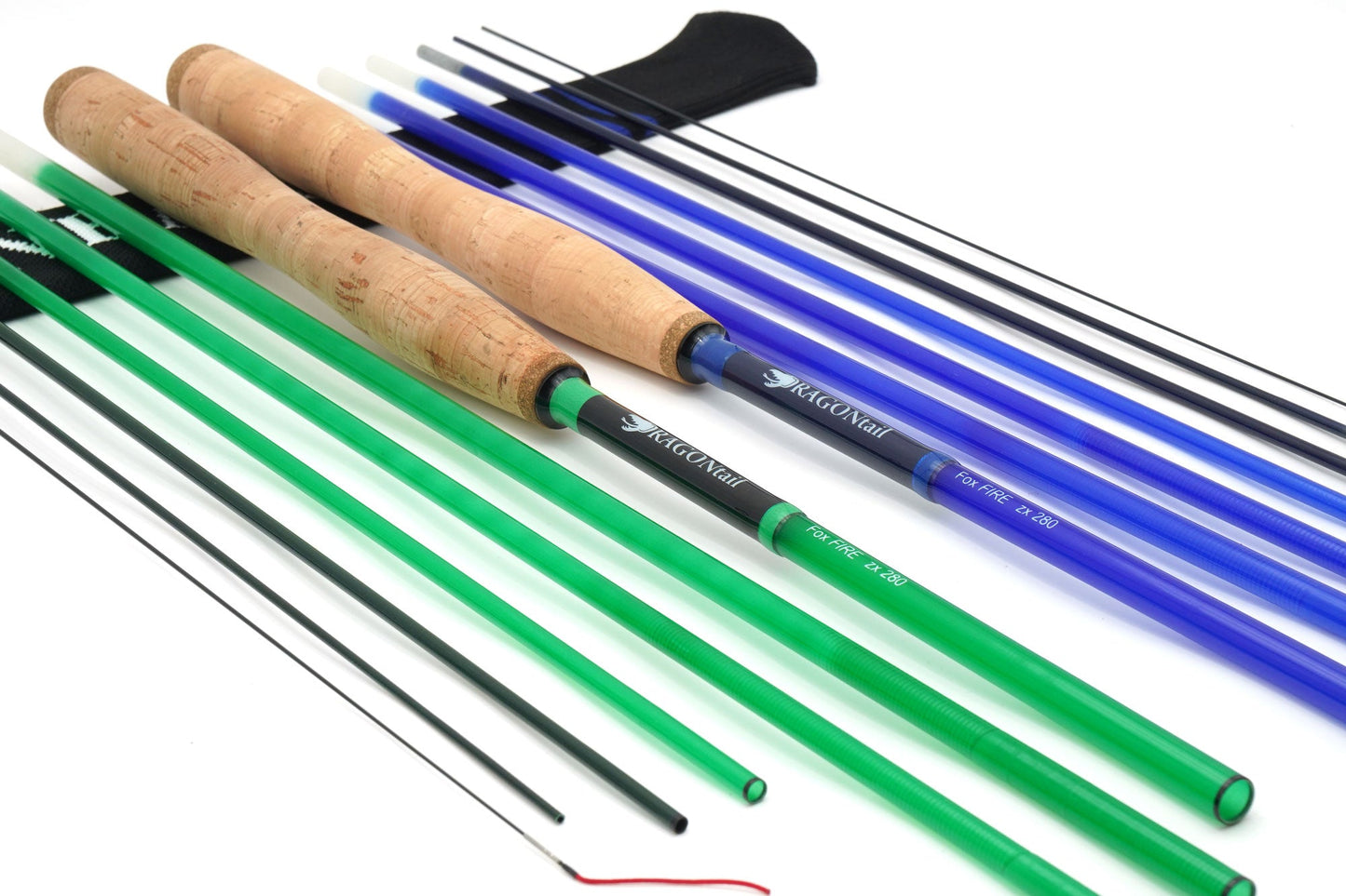 FoxFIRE zx280 Zoom Fiberglass-Hybrid Tenkara Rod