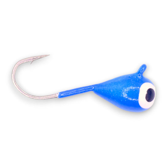 DARK BLUE GLOW TUNGSTEN JIG