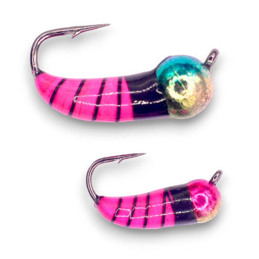 METALLIC RAINBOW PINK TUNGSTEN AKUA JIG SKUD