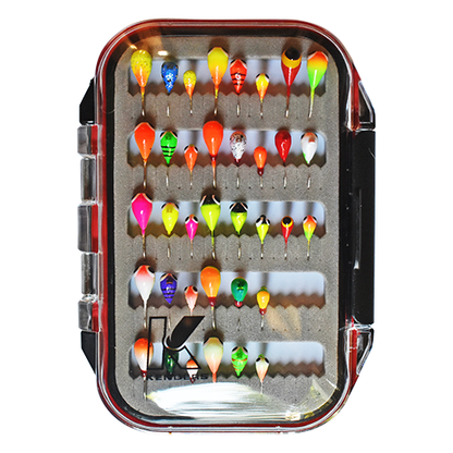 36 PIECE BRIGHT UV TUNGSTEN JIG SET WITH PREMIUM BOX