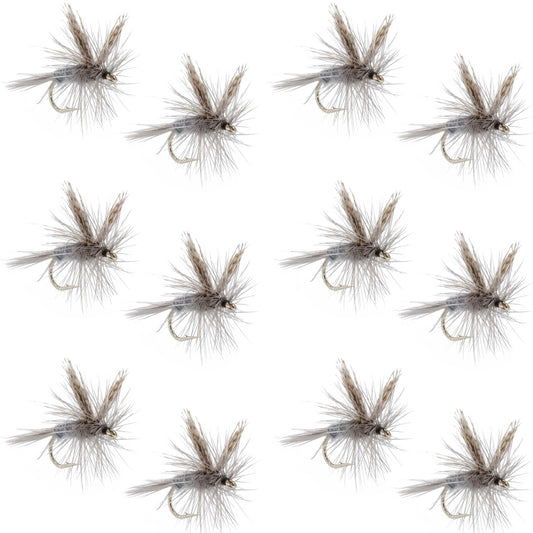 Dark Hendrickson Classic Dry Fly - 12 Flies Size 16