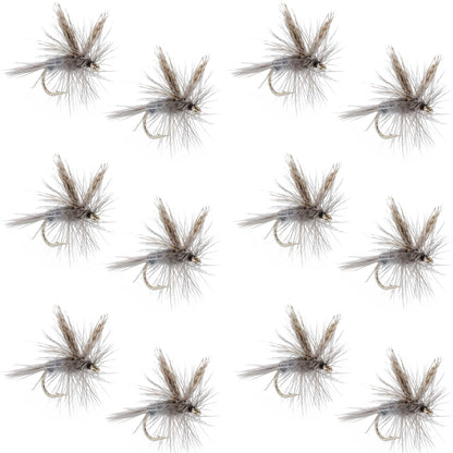 Dark Hendrickson Classic Dry Fly - 12 Flies Size 18