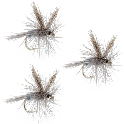 3 Pack Dark Hendrickson Classic Dry Fly - Size 18