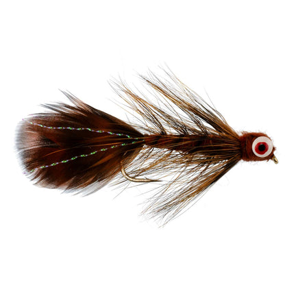 Whitlock Near Nuff Sculpin Brown Streamer - 12 Flies Size 4
