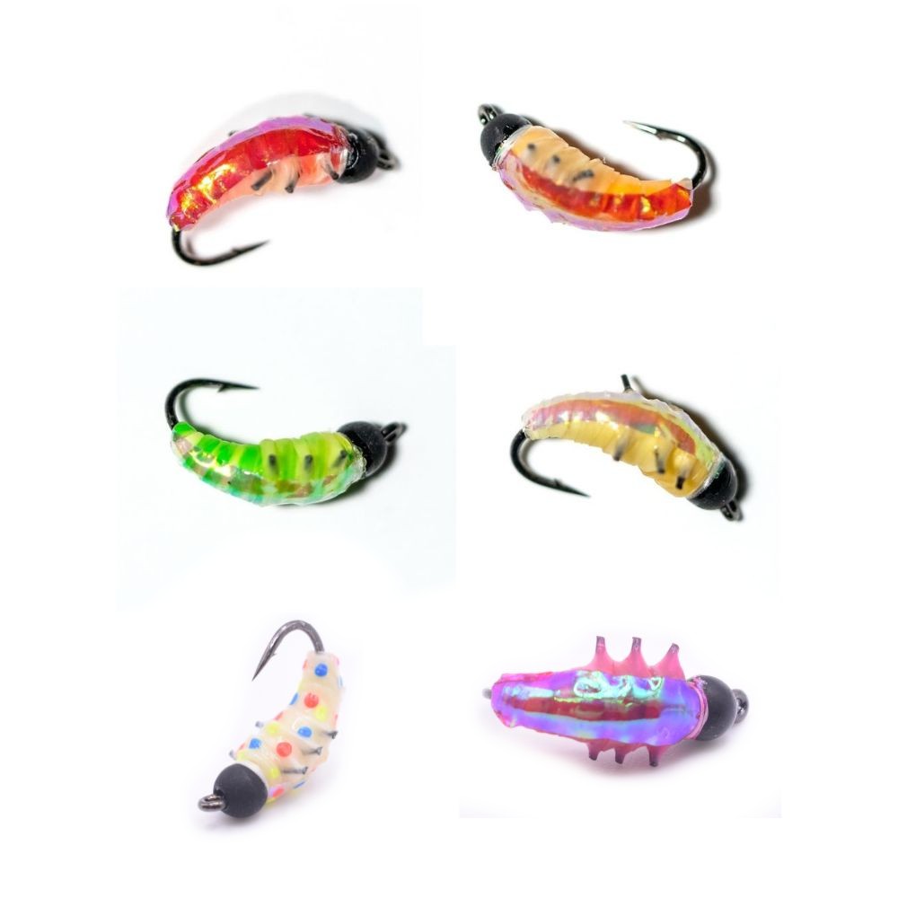 6 PACK - AKUA JIG TUNGSTEN SERIES WAXIES