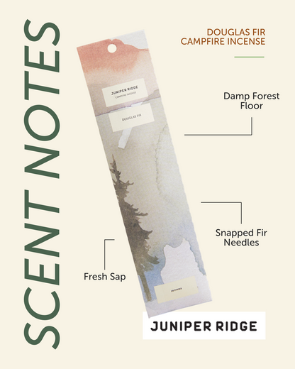 Douglas Fir Campfire Incense (20 Sticks)
