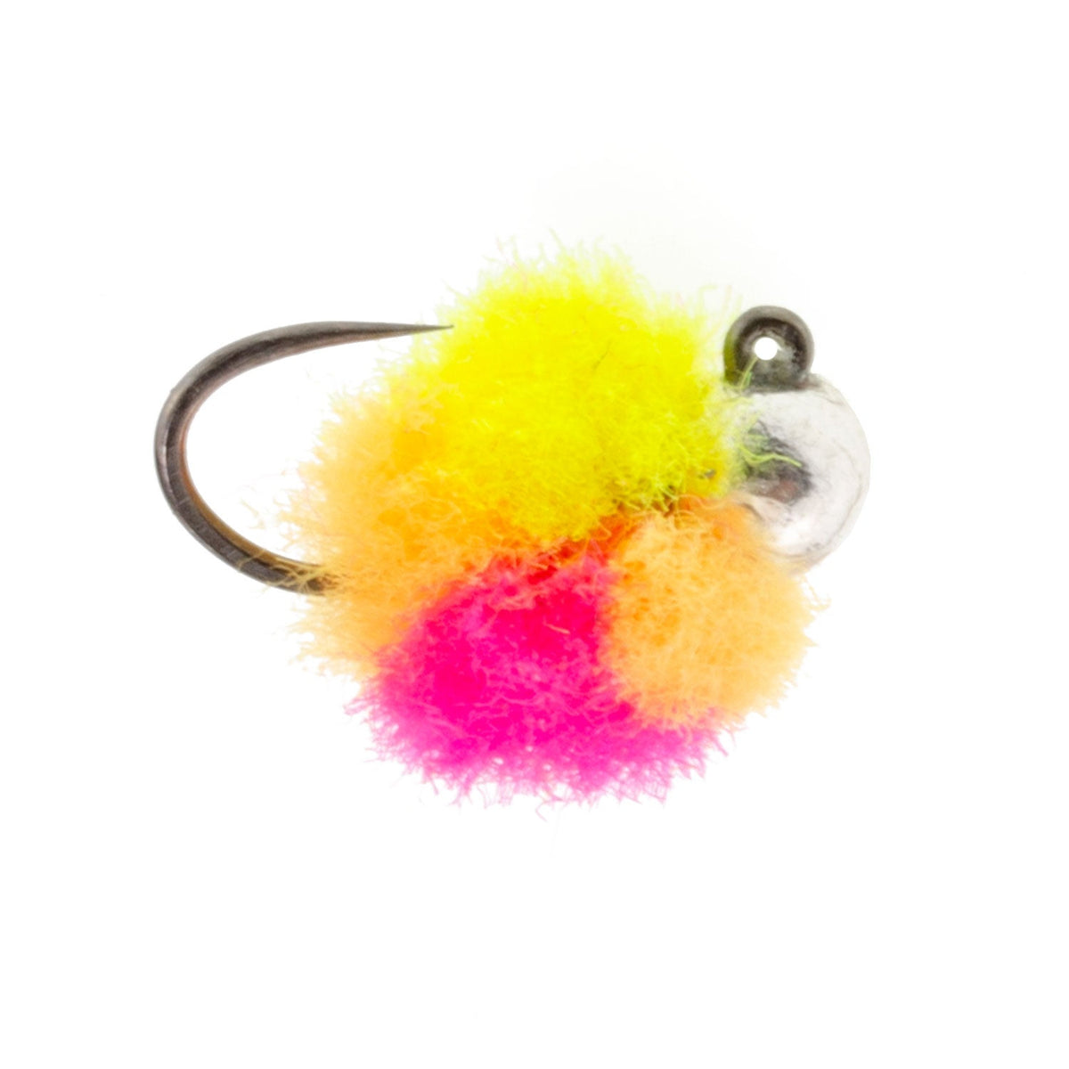 Tungsten Bead Tactical Euro Clown Jig - 12 Flies Size 14