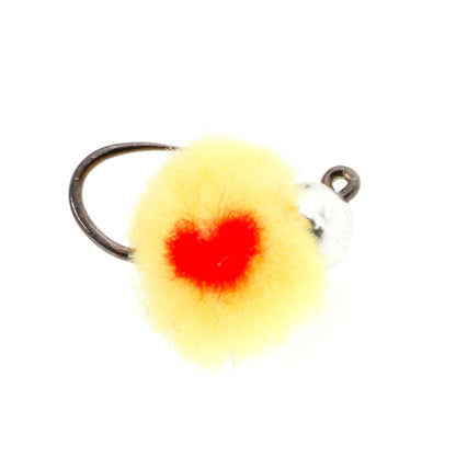 Tungsten Bead Tactical Euro Oregon Cheese Jig Fly - 12 Flies Size 14