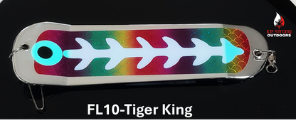 8.5" Dual Fin Flasher Series - Including  NEW Limited Editions-including Bad Girl!