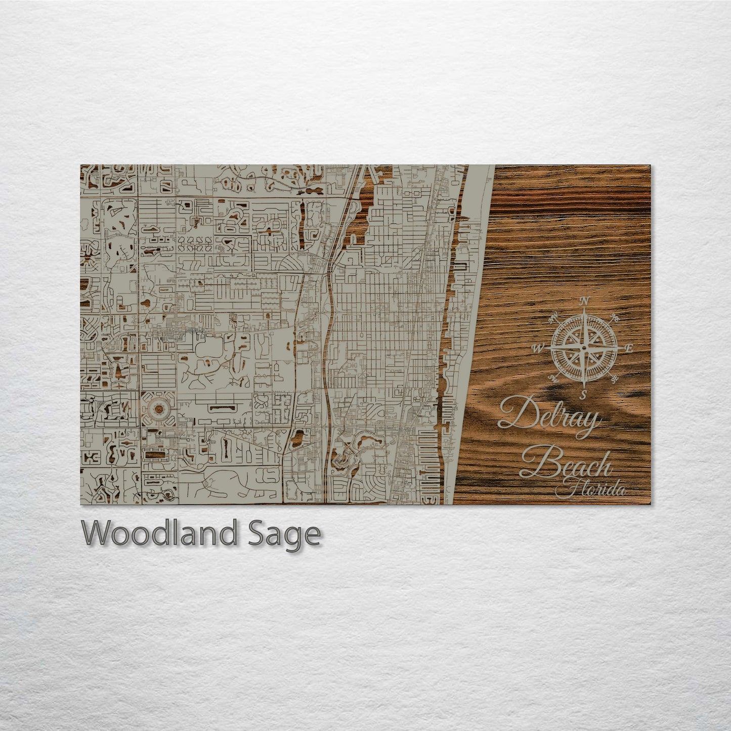 Delray Beach, Florida Street Map