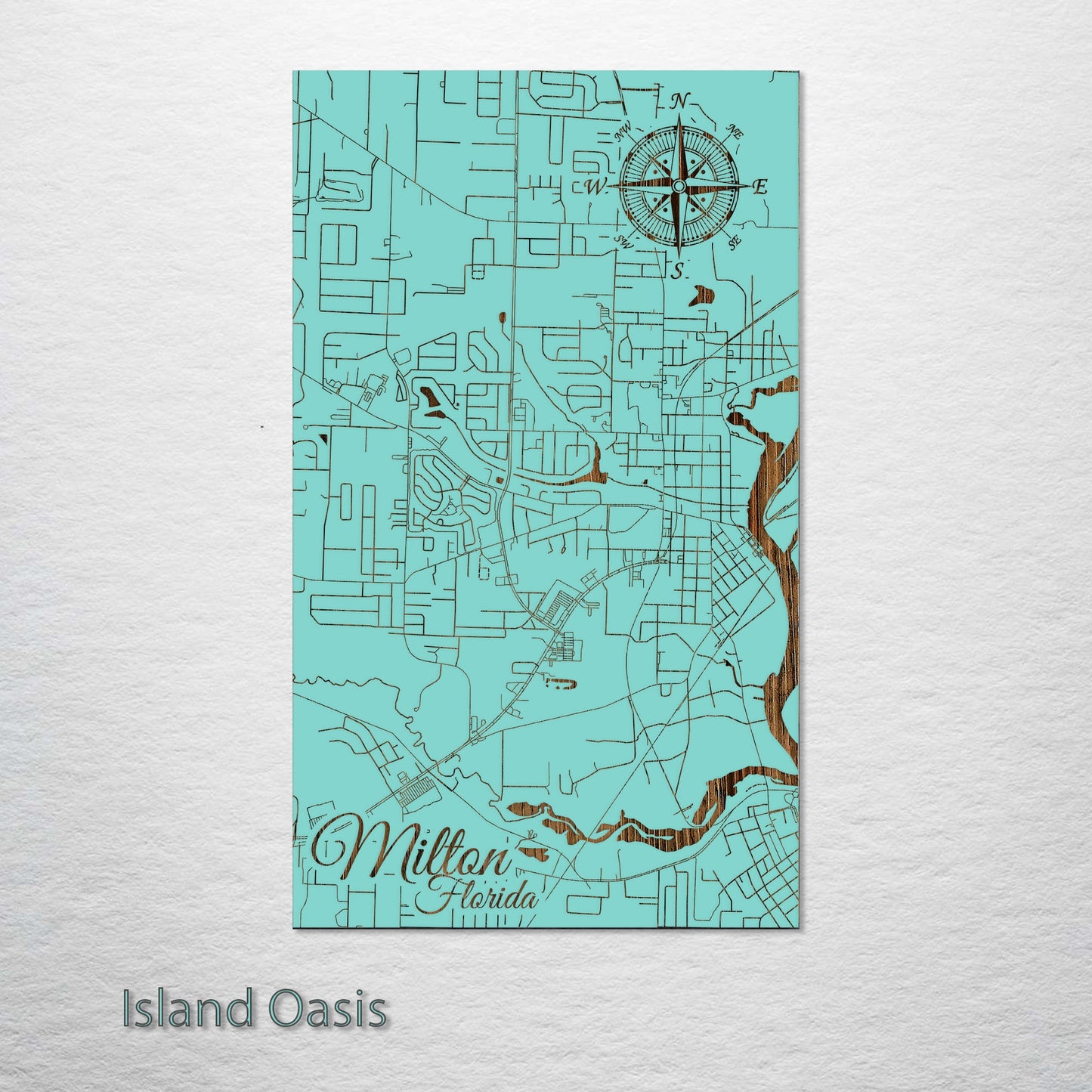 Milton, Florida Street Map